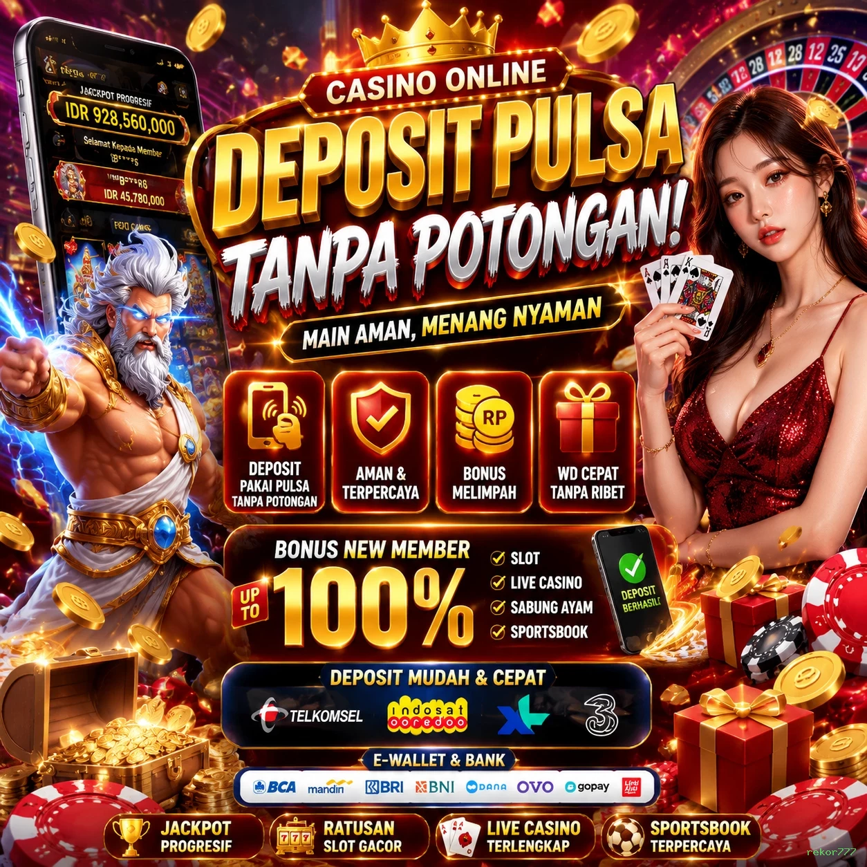 rekor777 Dukungan Pelanggan